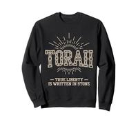 Torah Is Freedom Broken Chain Liberty Hebrew Roots Bible Law Sweatshirt