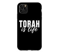 Torah is life Bible Jewish Hebrew School Yeshiva Rabbi Case for iPhone 11 Pro Max