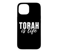 Torah is life Bible Jewish Hebrew School Yeshiva Rabbi Case for iPhone 15