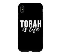 Torah is life Bible Jewish Hebrew School Yeshiva Rabbi Case for iPhone XS Max
