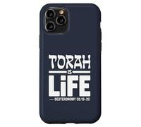 Torah Is Life Deuteronomy 30:19-20 Case for iPhone 11 Pro