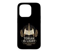 Torah Is Light A Lamp Unto My Path Messianic Hebrew Roots Case for iPhone 15 Pro