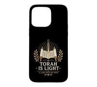 Torah Is Light A Lamp Unto My Path Messianic Hebrew Roots Case for iPhone 15 Pro Max