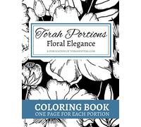 Torah Portions Coloring Floral Elegance