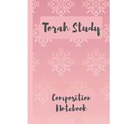 Torah Study Composition NoteBook: Notebook, Pink Themed, Messianic, Hebrew Roots, Torah Observant, 120 Blank Cornell-Style Study Pages (6x9)