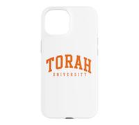 Torah University Hebrew School Yeshiva Jewish Matan Torah Case for iPhone 15