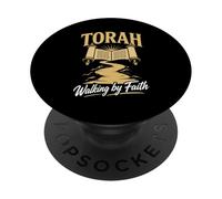 Torah Walking by Faith Yahuah Hebrew Roots PopSockets Adhesive PopGrip