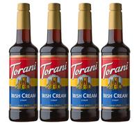 Torani Coffee Syrup, Irish Cream Flavour (Pack of 4 x 750ml)
