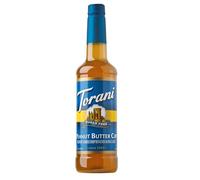 Torani Peanut Butter Syrup - Sugar Free Coffee Syrup (750ml) - Zero Calorie Flavouring for Coffee, Hot Chocolate & Protein Shakes, Vegan-Friendly