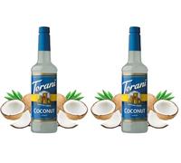 Torani Sugar Free Coffee Syrup, Coconut Flavour, 750ml (Pack of 2)