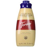 Torani Sugar Free Sauce, White Chocolate, 1.8 Litre