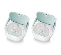 Toranysadecegumy 2X Mini Washing Machine Automatic Household Dehydrated Mini Tube3-5Kg Wash Dry und erwear Care