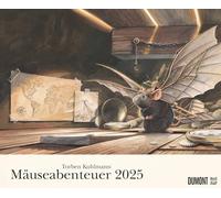Torben Kuhlmann Mäuseabenteuer 2025 - DUMONT Kinder-Kalender - Querformat 52 x 42,5 cm - Spiralbindung