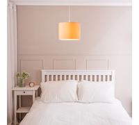 Torbery Set of 3 Nesting Easy Fit Ceiling Light Lamp Shades with Bulbs ValueLights Camel One Size