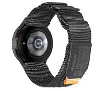 torbollo 20mm Watch Band Compatible with Samsung Galaxy Watch 5 44mm 40mm/Galaxy Watch 5 Pro 45mm/Galaxy Watch 4 44mm 40mm/Classic 46mm 42mm/Galaxy Watch 3 41mm,Rugged Nylon Leather Sport Strap