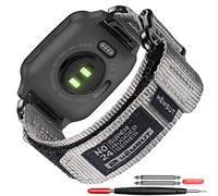 torbollo Compatible for Garmin Watch Band Venu 2 / Venu 3【Venu 2 / Venu 3 Only, Excluding Venu 2S】 Quick Release Pins, Super Rugged Nylon Sports Strap With Woven Loop Design, 22mm Replacement Strap