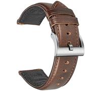 torbollo Leather Watch Bands, Horween Leather Watch Strap for Men Women,18mm,20mm,22mm Quick Release Handmade Watch Strap Soft Vintage Replacement