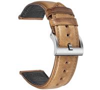 torbollo Leather Watch Bands, Horween Leather Watch Strap for Men Women,18mm,20mm,22mm Quick Release Handmade Watch Strap Soft Vintage Replacement