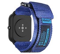 torbollo Watch Bands Compatible with Amazfit, Rugged Nylon Sports Strap With Velcro Woven Loop Design for Amazfit GTS 4/4 Mini/3/2 /2e/2 mini, Bip 3 Pro / 3/U Pro/Bip/Lite/S/S lite