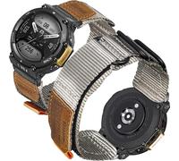 torbollo Watch Bands Compatible with Huami Amazfit T-Rex/T-Rex 2/T-Rex Pro/T-Rex Ultra, Rugged Nylon Sports Strap With Woven Loop Design