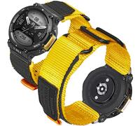 torbollo Watch Bands Compatible with Huami Amazfit T-Rex/T-Rex 2/T-Rex Pro/T-Rex Ultra, Rugged Nylon Sports Strap With Woven Loop Design