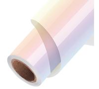 TORC Metallic HTV Heat Transfer Vinyl Roll 12" x10ft Pearl Iridescent Iron on Vinly for Shirts Compatible with Cricut or Silhoutte Cameo, Easy to Cut & Weed