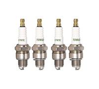 TORCH 4pcs E7RTC Spark Plug Repalce for NGK 6422/BPR7HS 7022/BPR6HS 5111/BP7HS, for DEN SO 5379/IWF22 4022/W22FPR-U, for Cham pion 8814 RL82YC/814 OE064 5939/QL78YC, for BOS CH WR6BC WR7BC WR7BC+,OEM
