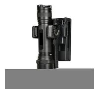 Torch Holster - Duty Belt Flash Light Holder | Torch Strap Holder Pouch | Torch Holster | Quick Release Torch Assembly with Portable Carry Bag for Safety