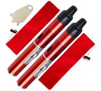 Torch Lighter,BIENVENIDO Metal Windproof Lighter, Refillable Torch Handheld Lighters,(2 Pack Red)
