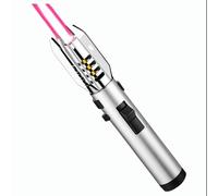 Torch Lighter with Adjustable Flame, Safety Lock, Ideal for Campfires, Candles, and Cooking, No Butane Required