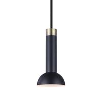 Torch Pendant Black/ Antique