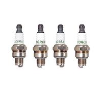TORCH Spark Plug AC6RA for NGK CMR6A/1223,Champion 978/RY4C RY4CT10,4PCS | for Autolite 4194,Brisk 3158 SR15C