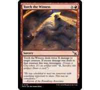 Torch the Witness (foil) | Murders at Karlov Manor