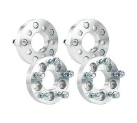 Torchbeam 4Pcs 5x4 to 5x4.5 Wheel Adapters 5x101.6 to 5x114.3, M12x1.5 Wheel Stud, 1“ 25.4 mm Thickness, 64.1 Hub Centric | Wheel Adapters