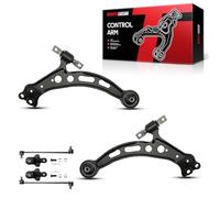 Torchbeam Front Lower Control Arm w/Ball Joint Tie Rods Suspension Kit Replace for 1995-1997 To-yota Avalon (Before 10/97), 92-01 Camry /92-01 Lexus ES300, 99-03 RX300 K620051 K620052 6pcs
