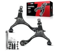 Torchbeam Front Lower Left Right Control Arms with Ball Joint Assembly,Suspension Kit Replace for Honda CR-V 2002 2003 2004 2005 2006 Automotive Replacement Control Arm K640399 K640400-12pcs