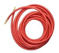 Torches 25ft Superflex for Tig Torch with Cable for Ck9 and Ck17 Aircooled Power 3 over 8 X 24 for Rh Connector Silicone Rubber Worldwide Nylon Braid