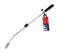 Torches Burner, Propane Weed Burner Stick, 32in/80cm Propane Torch with Push Button Igniter, Weed Burner with Flame Control Valve and Ergonomic Anti-Slip Handle for Light Welding