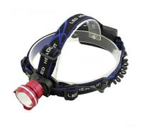 Torchlit For T6 LED Headlamp Focusable 180° Adjustable Super Bright (Red) | Focusable, 180° rotation, dual fisheye effect, super bright light, ideal for night activities