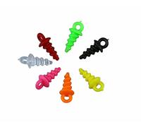 Torchwood Fishing Tackle 25 mixed colour plastic bait screws perfect for Chod Stiff hinged Carp Coarse angling tackle