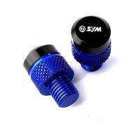 torcycle rearview mirror screws For SYM CRUISYM GTS 300 300i JOYMAX Jet X 125 ADX Adxtg 400 CNC Motorcycle Rearview Mirror Hole Plug Cover Screw(Blue)