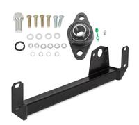 TORDXICS Steering Gear Box Brace Stabilizer Bar fits 1994-2002 Dodge RAM 1500/2500/3500 4WD black