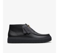 Clarks Main Torhill Hi Leather Men's Black Boots