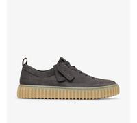 Clarks Originals Unisex's Torhill Lace Shoe, Dark Grey Nubuck, 7.5 UK