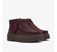 Torhill Moss Suede Shoes Burgundy