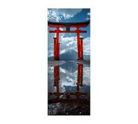 Torii Diamond Art Kits Adults, 5D DIY Diamond Painting Mount Fuji Full Drill kits, Crystal Art Rhinestone Embroidery Cross Stitch Crafts Paint by Numbers 50x20in for Autumn Decorations Room ZSDH-3420