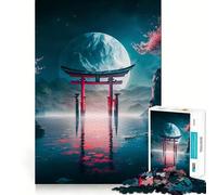 Torii Gate Dan Planet Jigsaw Puzzles for Teenagers 1000 Piece Strong Logic Toy Stress Release Clear Edge Classic Gift 38x26cm