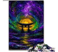 Torii Gate Puzzles for Adults Teens 1000 Pieces, Help The Brain Exercise Addictive Toys to Cultivate Patience Unique Challenge Game (26x38cm)