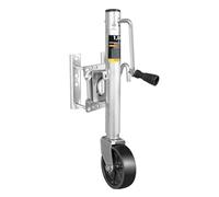 Torin ATR39001B 1000lb Single Wheel Swivel Trailer Jack
