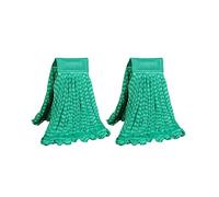 Torin DIRT RUSHER 2 PACK Microfiber Tube Mop Head Replacement Commerical Wet Mop for Floor Cleaning,Ultra-absorbent,Qucik-dry and Universal Scratch Free Looped End Mopheads,ATDSS76011G